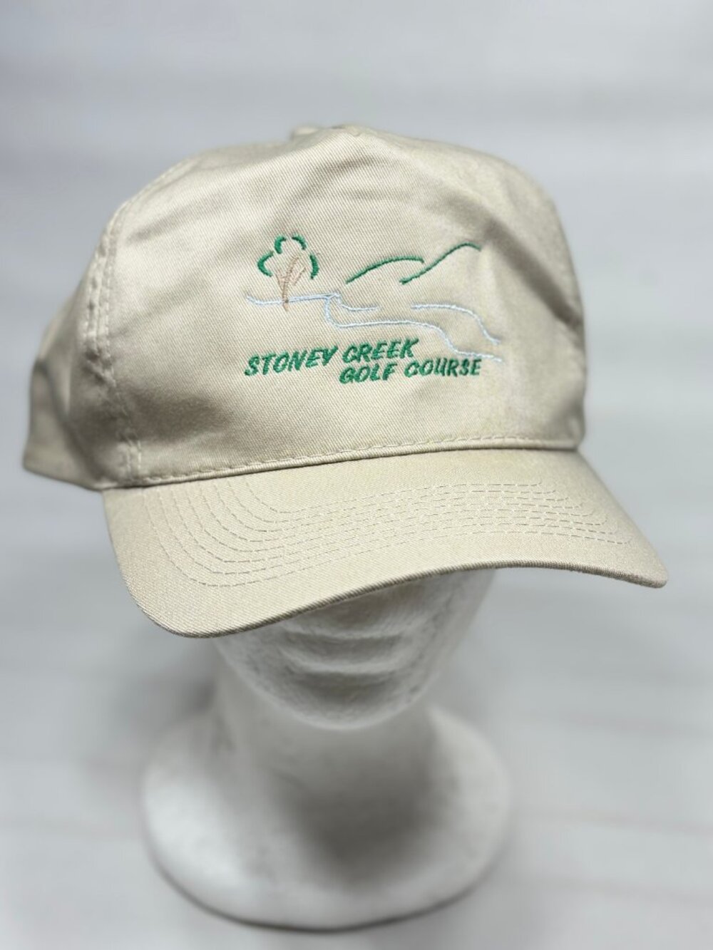Stoney Creek Golf Course Colorado Hat Khaki Snapback OTTO Cap Old Money Style